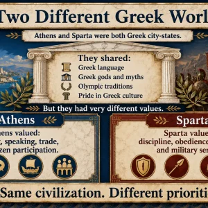 athens sparta slide 2