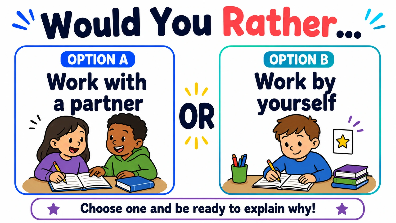 Would You Rather Questions for Middle School | Icebreakers, Brain Breaks & Classroom Community - Image 3